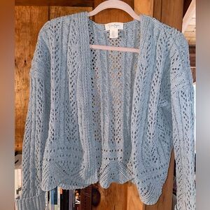 Jessica Simpson Gray Cardigan Sweater